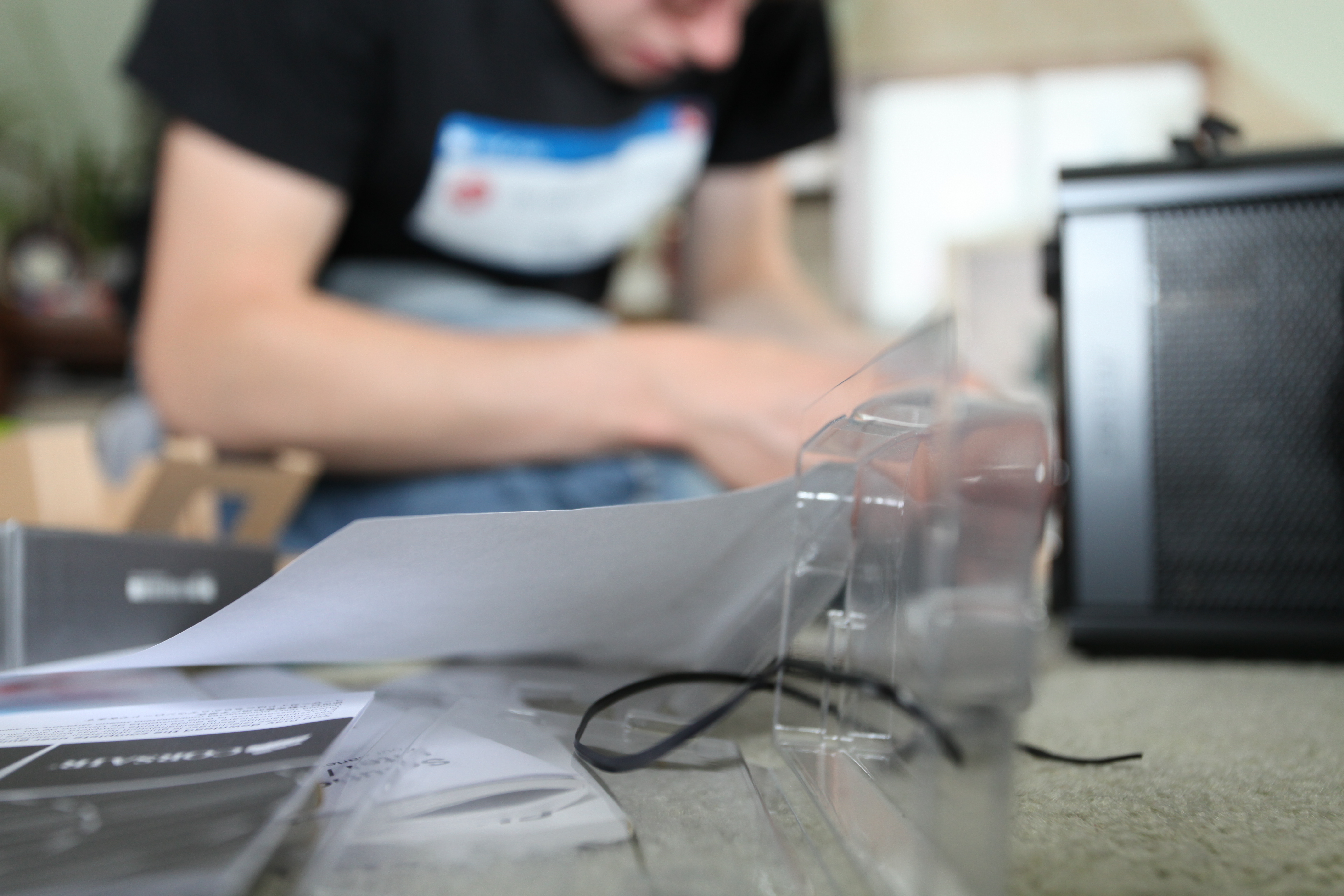 That's me...working away at a computer