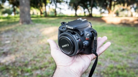 The Canon 100D (Rebel SL1) with the 40mm f2.8 pancake lens