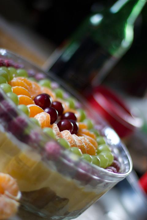 The competition...the previous two years I made a lemon curd trifle