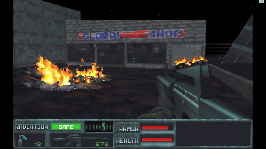 "Why shop locally when you can shop globally?"