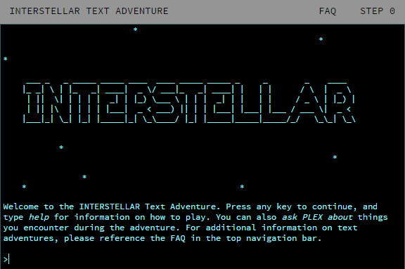 Interstellar-Start