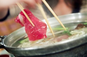 Shabu shabu (Photograph by Robyn Lee, serious eats)
