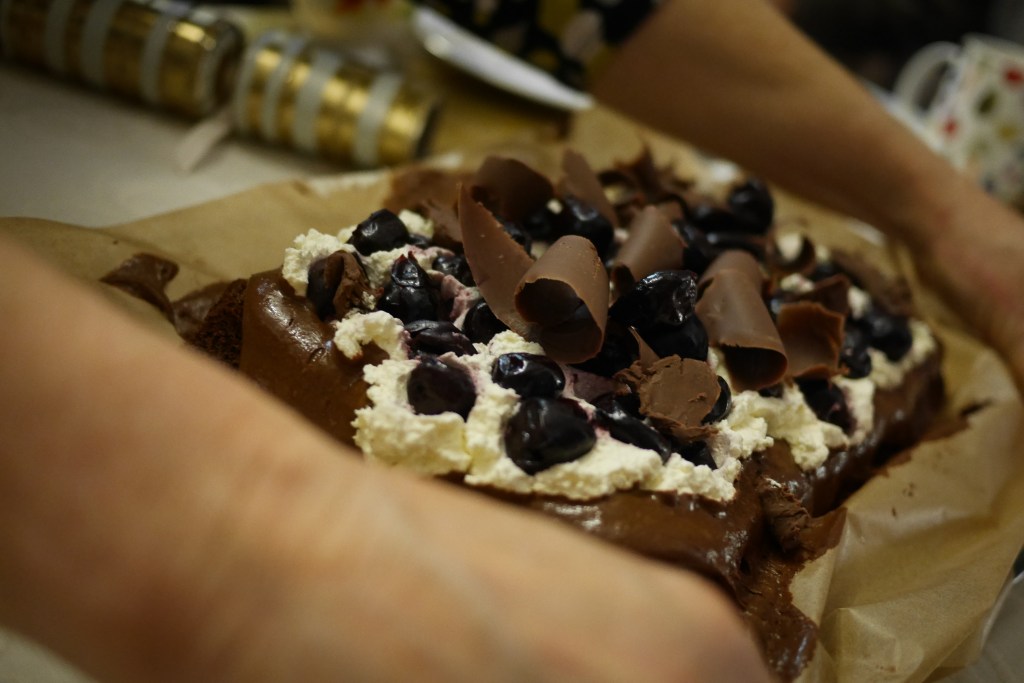 Black Forest Roulade/Flatlade (it was never rolled)