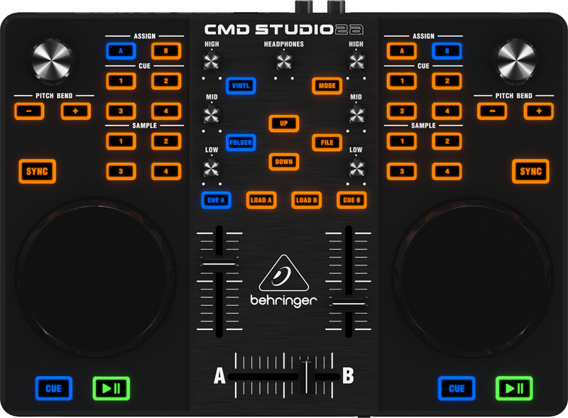The Behringer CMD Studio 2A - so colourful!
