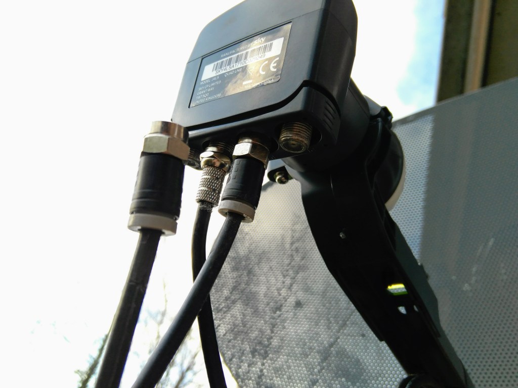 Quad LNB satellite cables